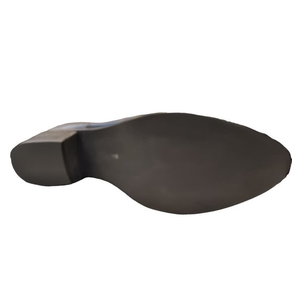 Journee Signature Women's Emerson Black Leather Booties Size 7 NWOT‎ - Picture 7 of 13